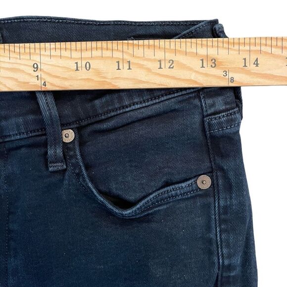 Citizens of Humanity Rocket Crop Highrise Skinny Crop Black Women's 28 - Picture 10 of 13